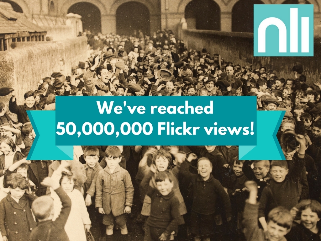 Oyez, oyez, oyez!  NLI has reached 50 million views on Flickr!