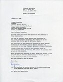 Letter, V. Meltickian to D. Kouymjian, January 23, 2004