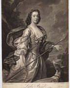 Lady Boyd as the Goddess Diana