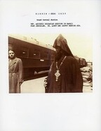 Armenian prelate arriving in Harbin, China, 1937