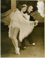 Martin Rubenstein and Kathleen Gorham, dancers in the J.C. Williamson / Borovansky Ballet production of Gay Rosalinda, 1946 / photographer Hal Williams