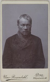 Matts August KemilÃ¤, arrested for murder, in Pori, 1894.