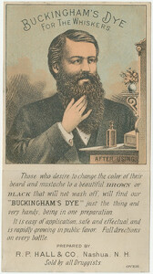 Buckingham's Dye for the Whiskers 2/2 ca. 1885