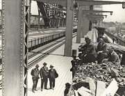 First Train on Sydney Harbour Bridge
