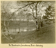 The Ravine in Lansdowne Park - Raining