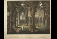 The BL Kingâ€™s Topographical Collection: "South Window of TINTERN ABBEY."