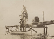 Bathing in Lake Huron, 1897