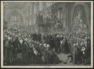 The BL Kingâ€™s Topographical Collection: "The Annual Ceremony of administering the Oaths of Allegiance &c. on Nov.r 8th, the Day preceding Lord Mayor's Day, with the Portraits of the whole Court of Aldermen, Sheriffs, many of the Common Council & several S