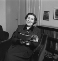 Mrs Helmi PalmÃ©n, head of educational radio programmes, 1951