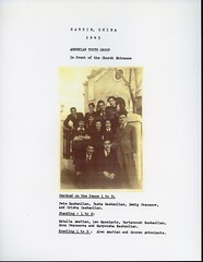 Armenian youth group, Harbin, China, 1945