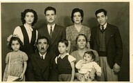 Portrait, Armenian family, Jerusalem