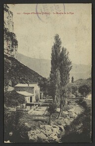 Gorges d'OmblÃ¨ze (DrÃ´me) - Le moulin de la Pipe