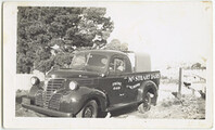 Mt. Stuart Dairy - Vic Hooper- milk truck c1930s