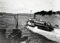 Side-Wheeler Ferry in Bosphorus, 1903