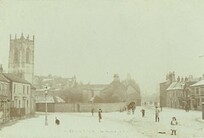 Pocklington from Railway Street 1905 (archive ref PO-1-107-17)