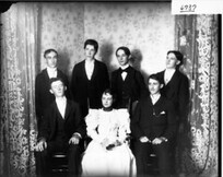 Miss Greer with Sunday School Class 1905