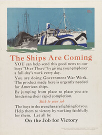 The Ships Are Coming, Stick To Your Job