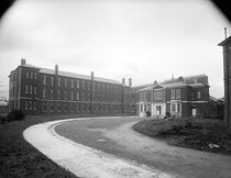"Institutional style building in an unknown location" is a military hospital, Dublin