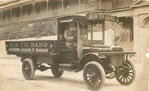 Sun Tiy Sang, gardener, Burgess Street, Kogarah, truck with Sam Wright body, ca. 1925