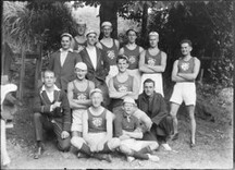 Rowing sculling teams, Tasmania (c1900s)