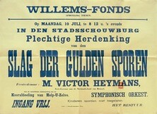 Affiche Willemsfonds Tienen