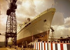 Launch of the passenger ship 'Northern Star'