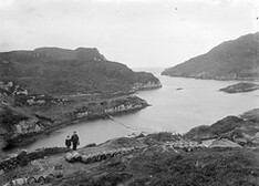 "View of the coastline in an unknown location" is Beara, County Cork