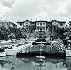 The Garden of 2nd Turkish Grand National Assembly, late 1940's