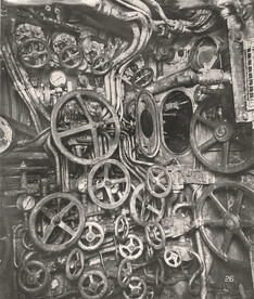 U-Boat 110, the control room looking aft, starboard side