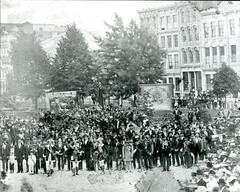 Orange Parade in Gore Park, 1870s.