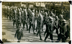 Church Parade, XIII Regt. Hamilton, ca. 1908-1911