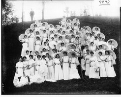 Western College on Tree Day 1907