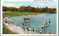 Bathing Scene, Byrd Park, Richmond, Va.