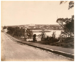 Manly, Sydney, from west, from Fred Hardie - Photographs of Sydney, Newcastle, New South Wales and Aboriginals for George Washington Wilson & Co., 1892-1893