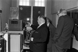 Television transmission tests started 14.3.1957