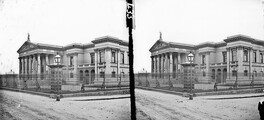 Two-storey classical style modern building - is Crumlin Road Courthouse in Belfast