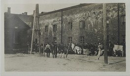 Red Guard prisoners in Susisaari, prison camp No 10.