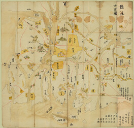 Antique map of Naniwa