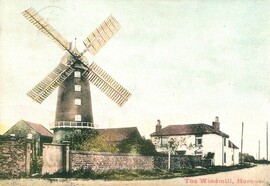 Hornsea Windmill 1900 (archive ref PO-1-65-46)