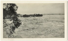 Mouth of the South Esk in flood (1929)