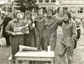 Business school students, 1970s