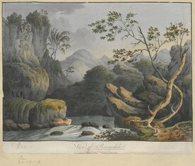 The BL Kingâ€™s Topographical Collection: "View of Borrowdale."