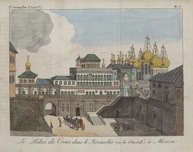 Le Palais des Czars, dans le KrÃ©melin (ou la citadelle) Ã  Moscou