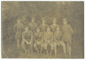 Officers of the 14 Australian Field Ambulance - November 1917