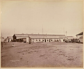 Redfern Railway Station, (the first one), Sydney, May 1871