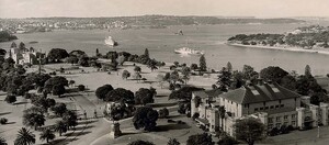 View of Sydney Harbour from Macquarie Street (NSW)