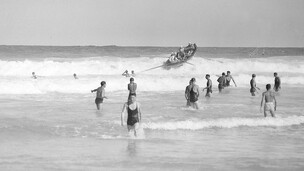 Surf Carnival, Curl Curl, Northern Beaches, Sydney, 1 January 1938