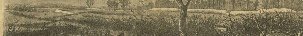 Before Petersburg -- Rebel fort and line of works near Burgess Mills, captured by the Sixth Corps, April 2, 1865