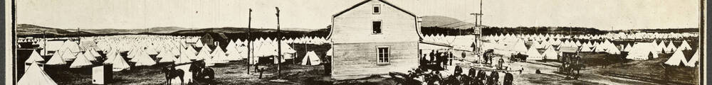 General view of Valcartier Camp, Montreal Daily Star, p.17, 5 September 1914