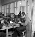Yleisradio's repair workshop, ca 1930.